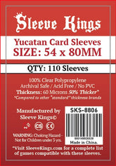 Sleeve Kings - Standard Yucatan Sleeves 54mm X 80mm 110ct